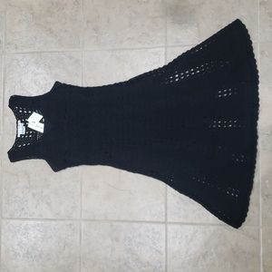 Maggy London Crochet Tank Midi Dress